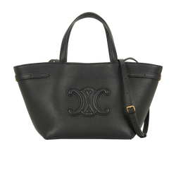 Mini Cabas Anais, Leather, Black, MII, S/DB, 3*